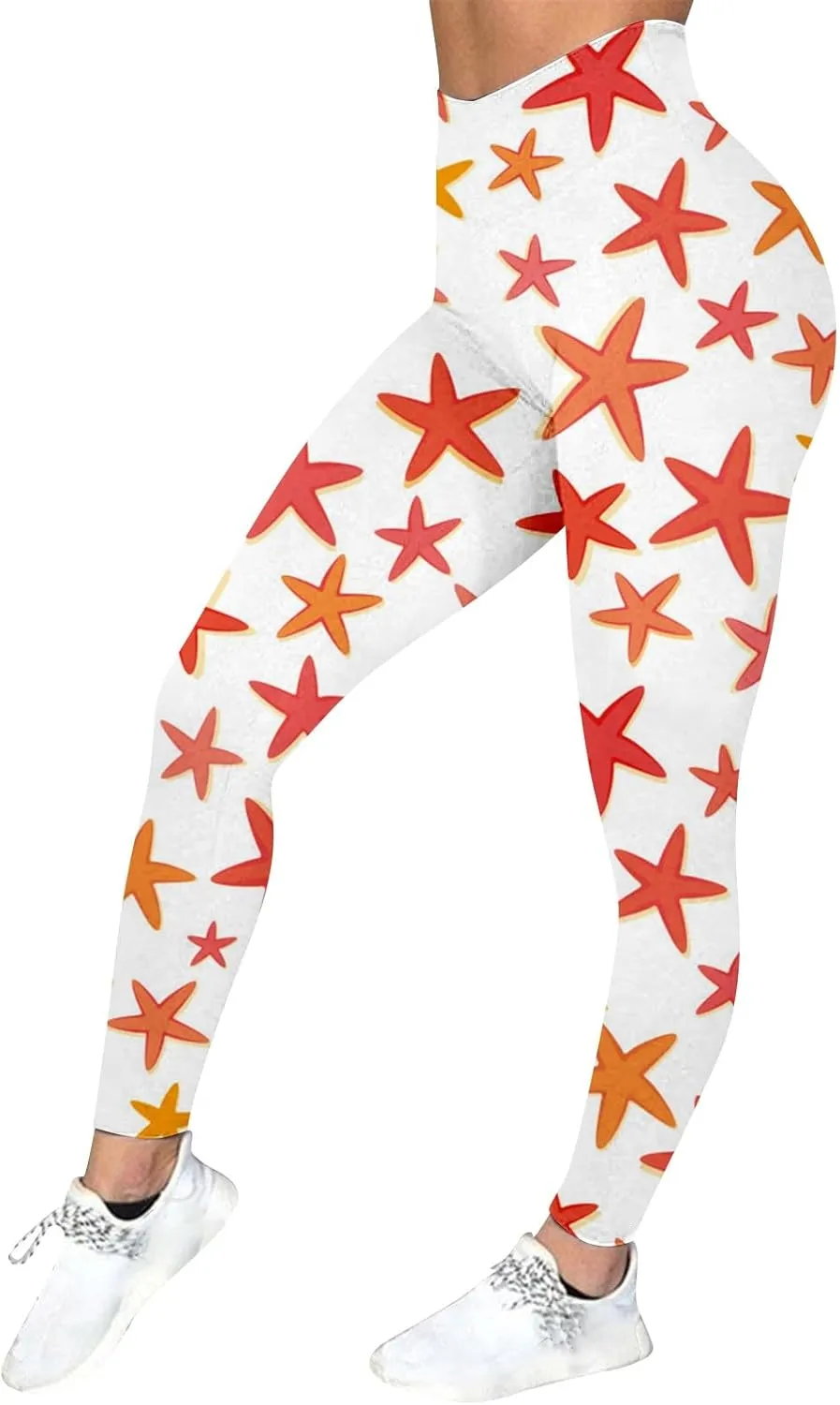 aihihe Women's USA Flag Print Leggings 4th of July Independent Day Yoga Pants Gym Workout Quick Dry Compression Tights