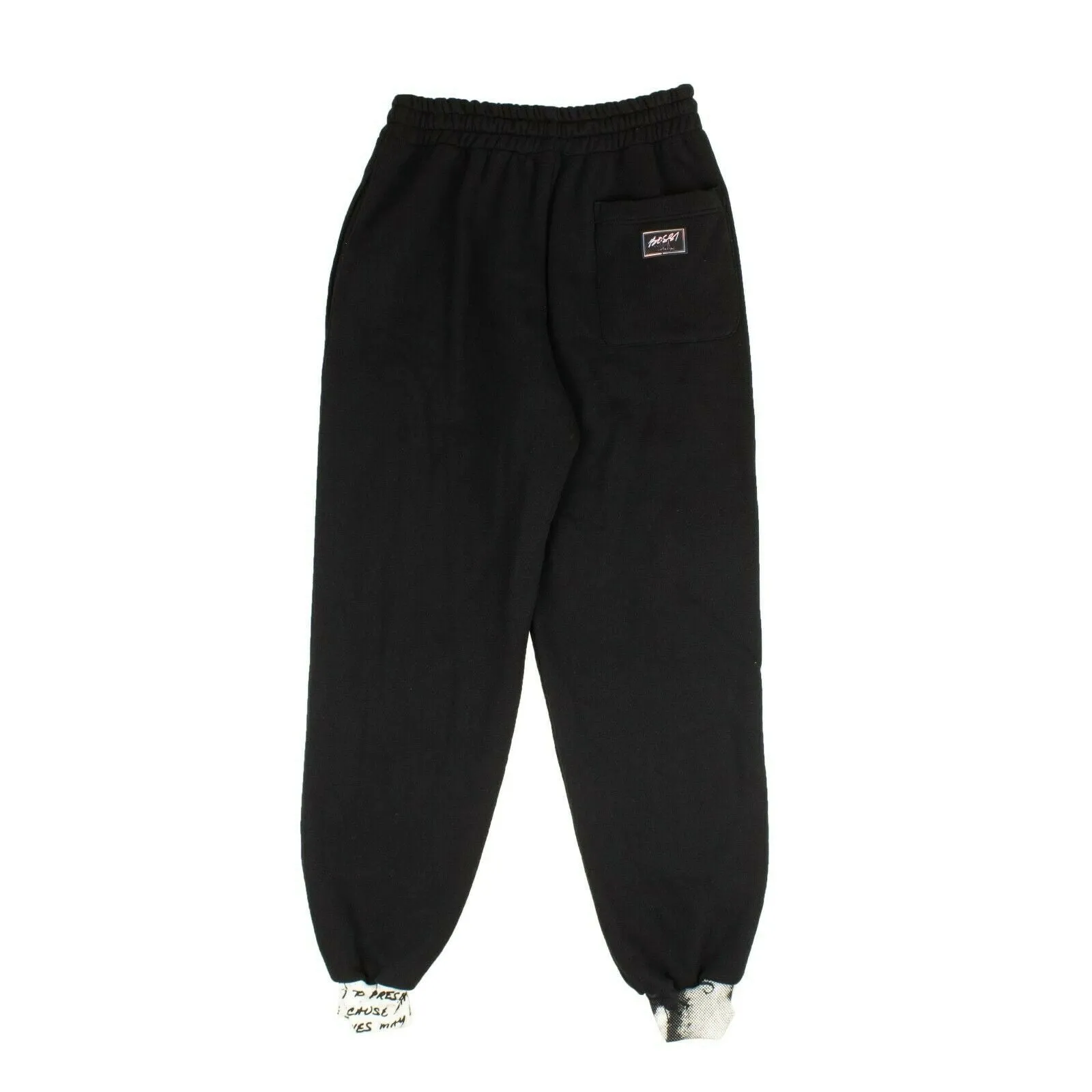 Bossi Peace Sign Sweatpants - Black/White