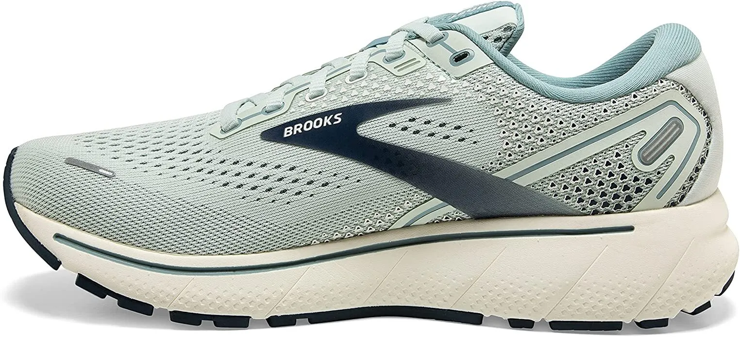 Brooks Ghost 14 Womens Running Shoes Sneakers Runners - Aqua/Whisper White/Navy