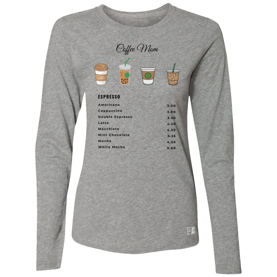 Coffee Mom Long Sleeve Tee