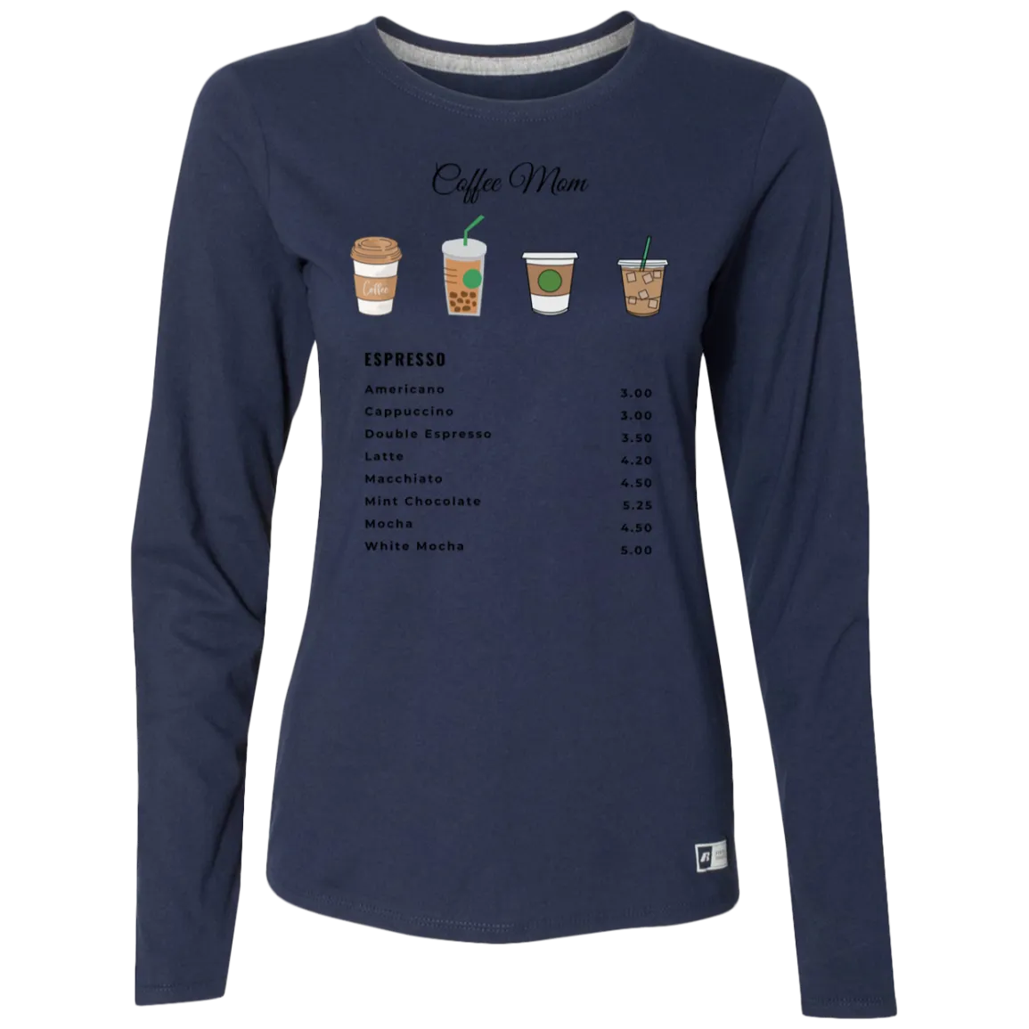 Coffee Mom Long Sleeve Tee