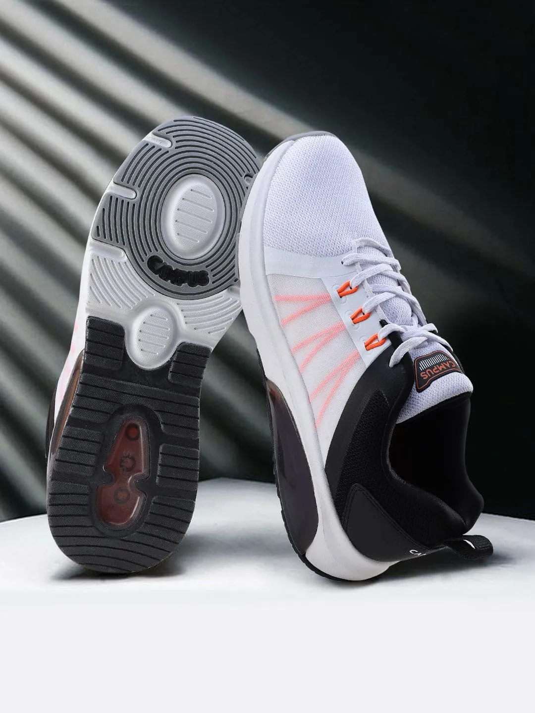 DUKE White Men's Running Shoes