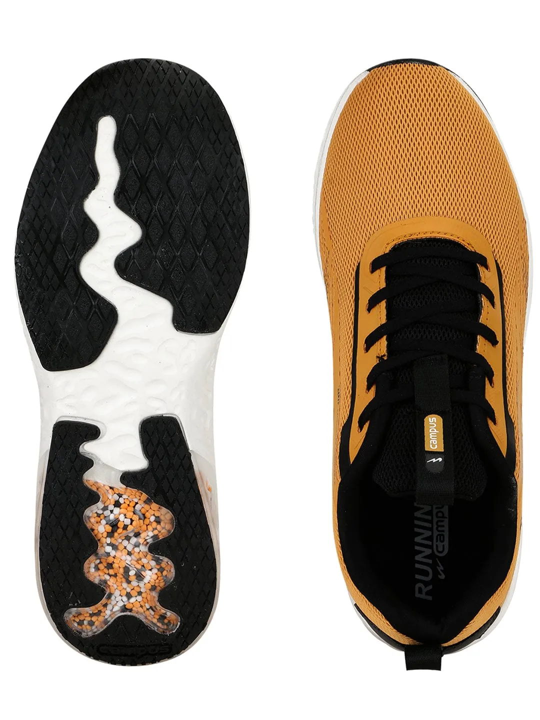FIRST Yellow Men's Running Shoes