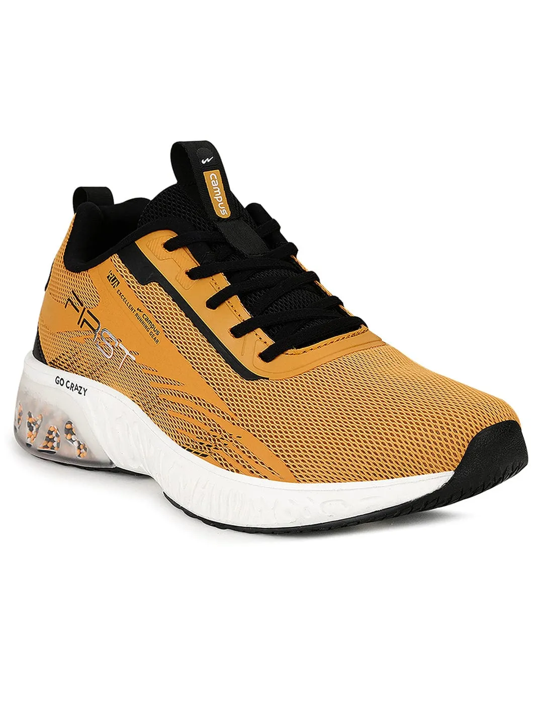 FIRST Yellow Men's Running Shoes