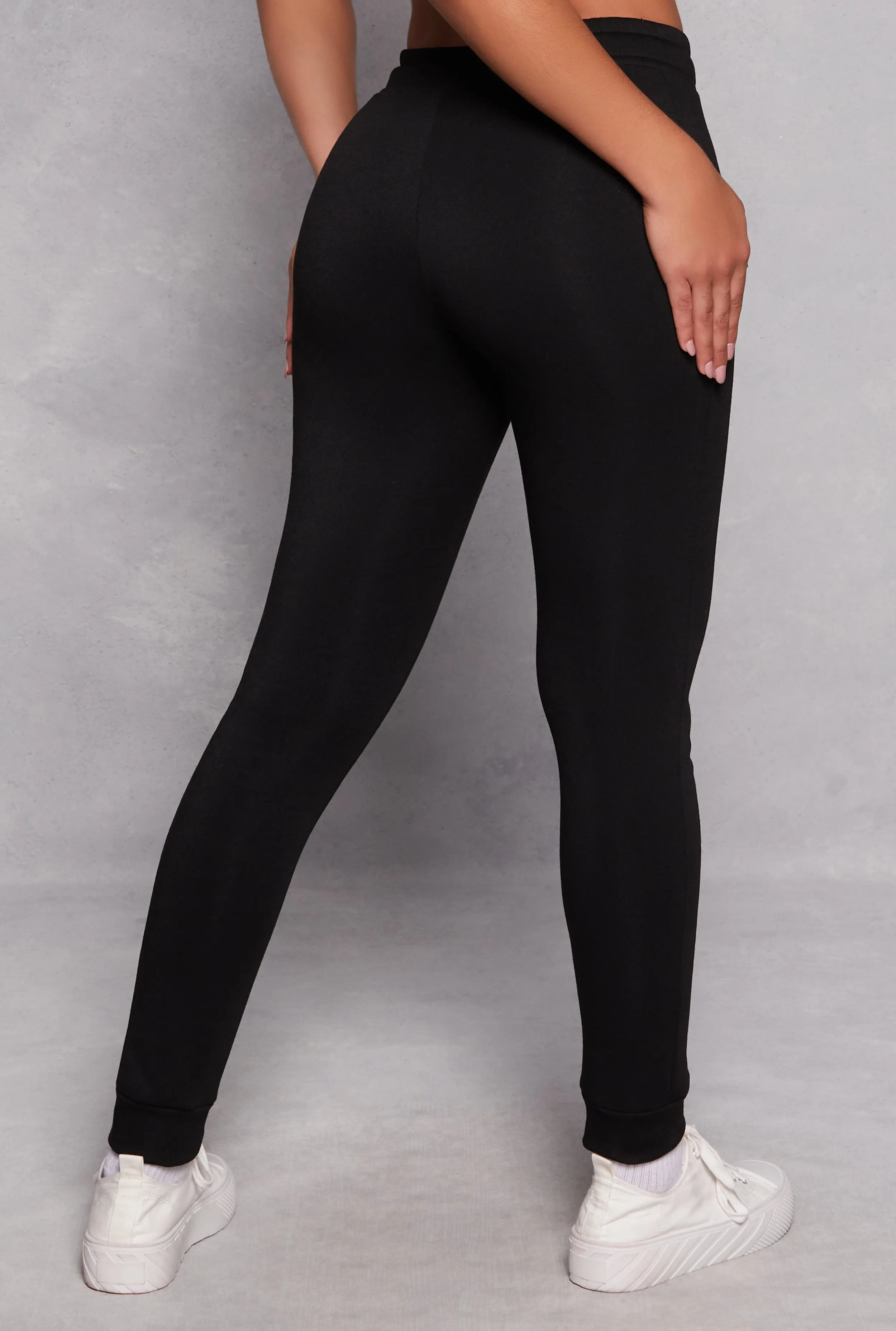 Fleece Lined Drawstring Joggers