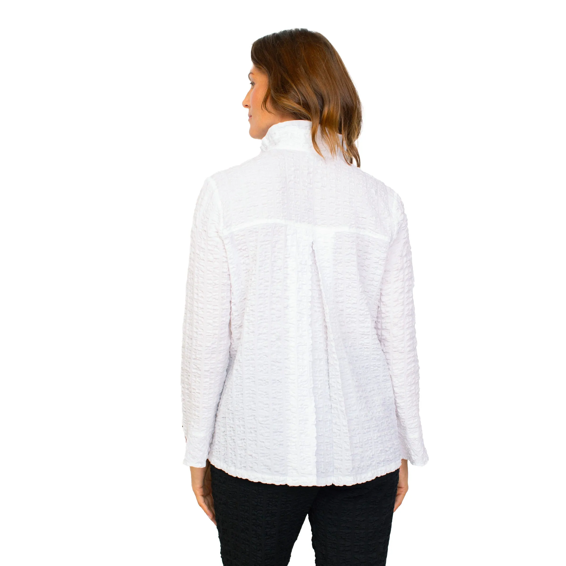 Habitat Pucker Weave Solid Retro Jacket - 23722
