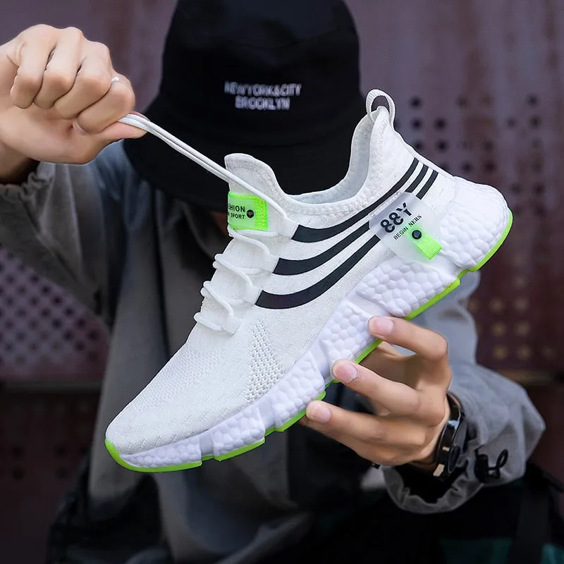 Man Running Tennis Shoes