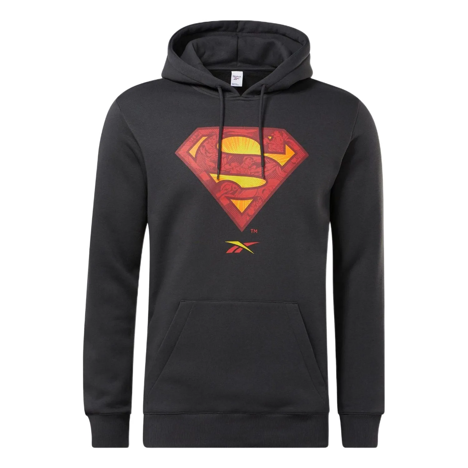 Reebok DC X Superman Pull Over Men's Hoodie Dark Graphite