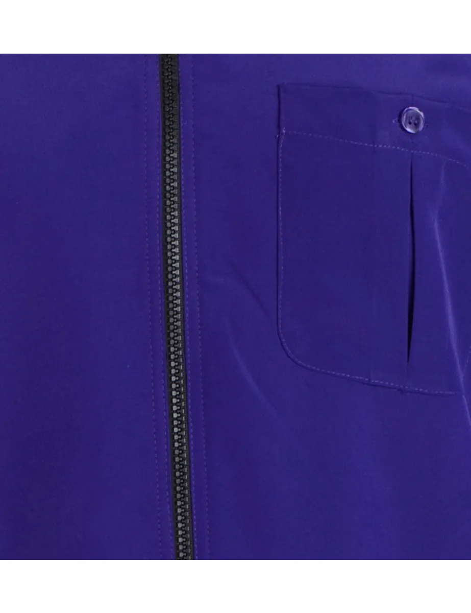 Reworked Josie Blouse Bomber With Rib - L