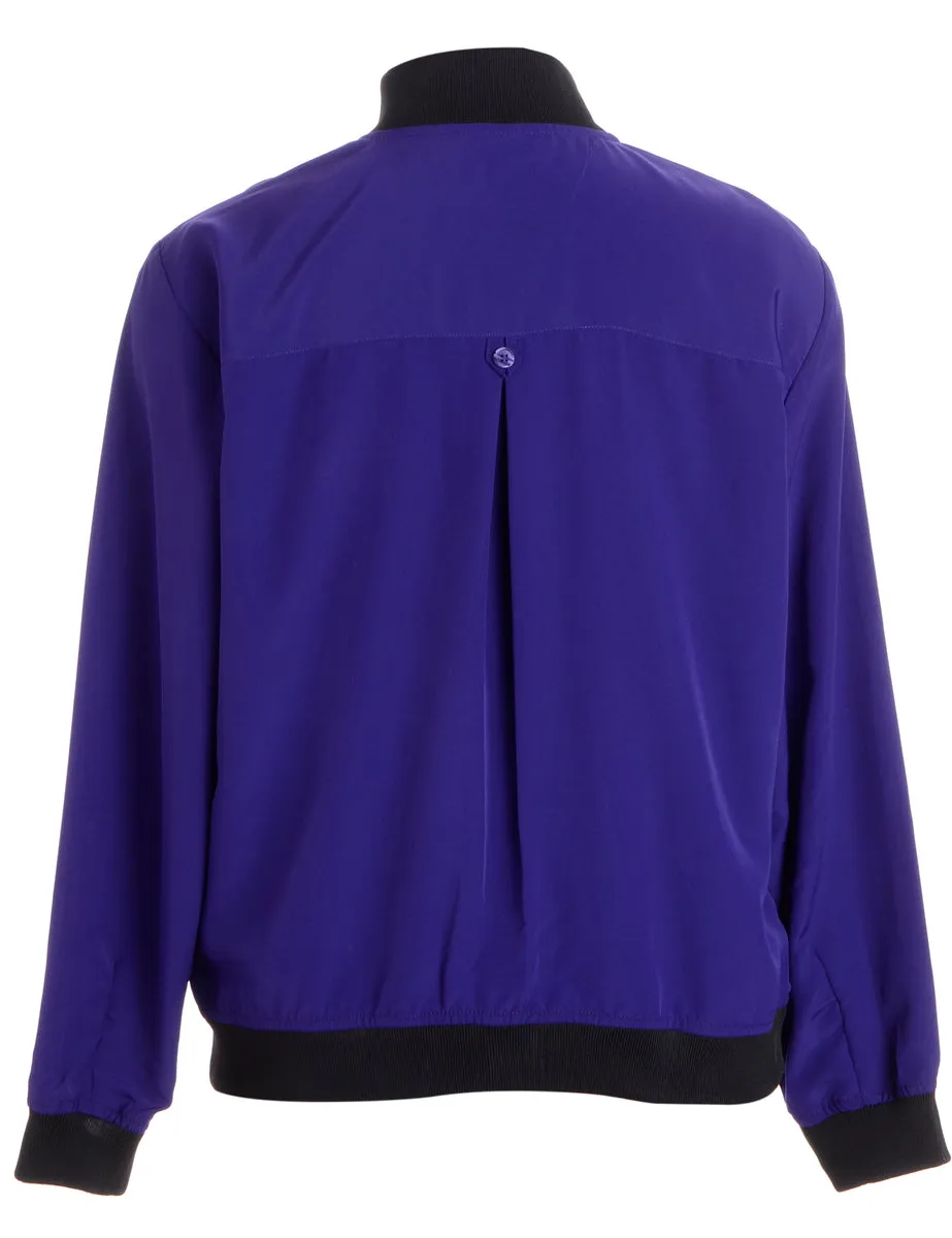 Reworked Josie Blouse Bomber With Rib - L